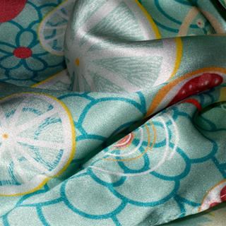 Personalized Printed Silk