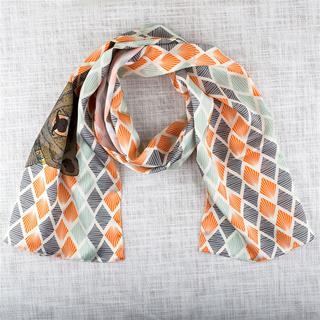 Custom Printed Silk Satin Scarves