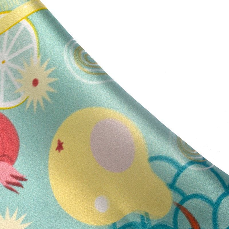Rainbow Silks : Jacquard Print on Cotton Inkjet Printable Fabric