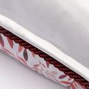 seem of silk cushion back