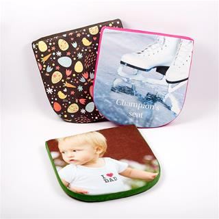 custom printed seat pads