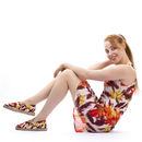 Strandklänning med eget fototryck