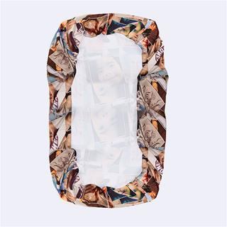 collage foto su lenzuola con angoli