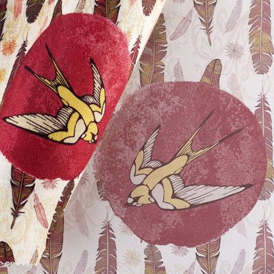 transfer paper on fabric