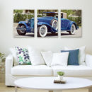 triptych wedding car canvas