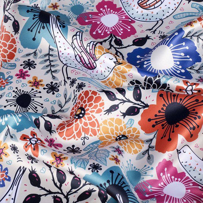 printed patchwork fabric