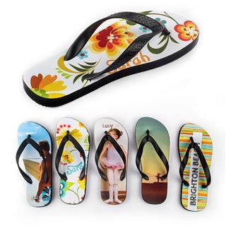 ビーチサンダル 印刷