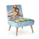 Photo amoureux sur fauteuil personnalisé