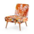 Fauteuil avec design et photo de couple
