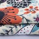 printed linen upholstery fabric