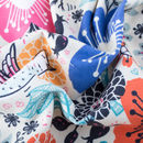 custom printed suede fabric