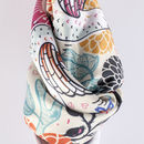 personalised drapery fabric