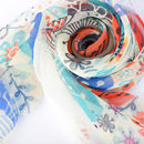 シフォン　生地　デザイン