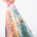 シフォン布　デザイン印刷