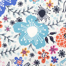 布プリント　シーチング生地