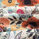 custom printed brushed fabric