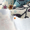 printed brushed fabric