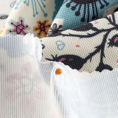 printed brushed fabric