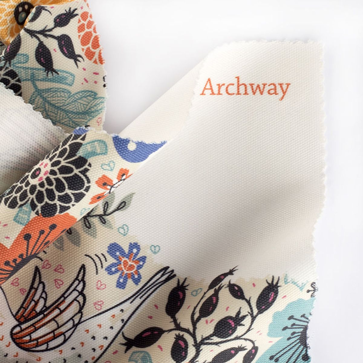 Archway brushed twill fabric pattern