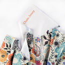 custom printed chain jersey fabric