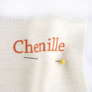 sitzbank mit chenille beziehen