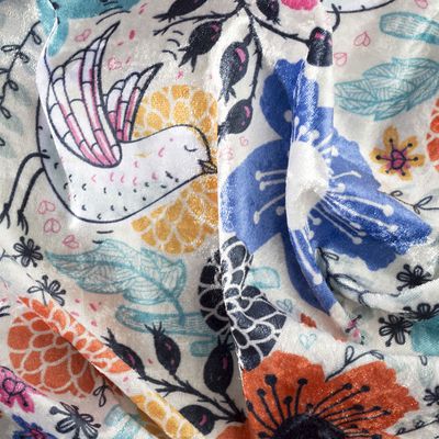 Velour Stoff selbst gestalten