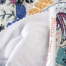 printed velour fabric