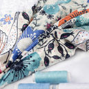 samt bedruckt mit fotos