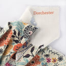 Linen look fabric printing