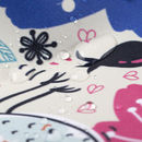 ella wasserfester stoff bedruckt