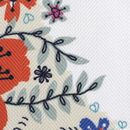 fischgrat stoff bedruckt und weiß