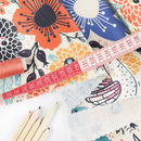 Tissu chevron personnalisé