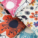 オリジナルデザイン　オットマン生地に　カスタム印刷