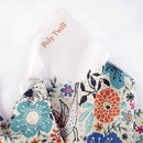 Custom printed poly twill