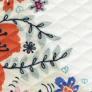 gesteppter jersey strick