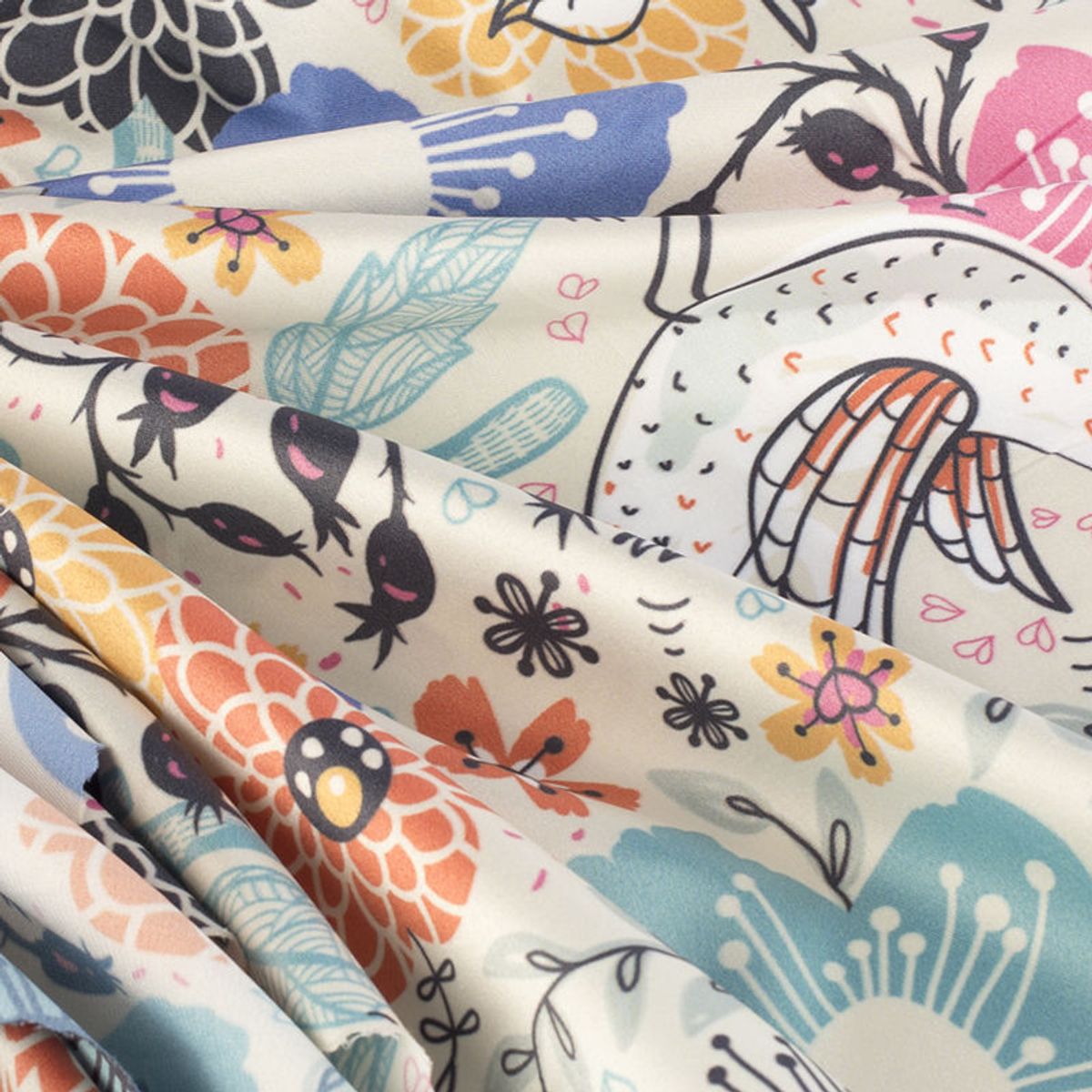 Custom Printed Skirt Fabric. Personalised Skirt Material