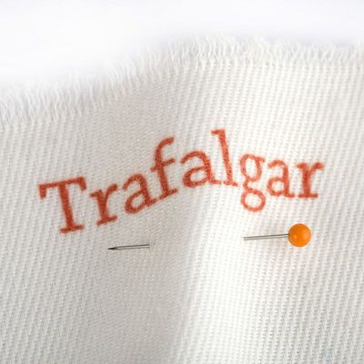 Estampado de textura de tela Trafalgar Medium