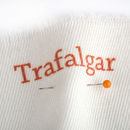 Trafalgar Medium stof textuur print