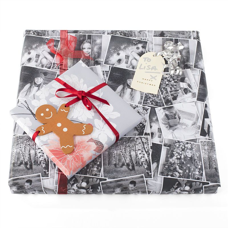 Personalized Photo Wrapping Paper