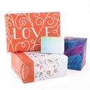 printed gift wrap