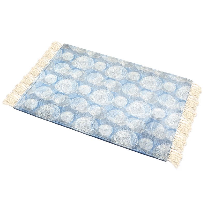 personalised prayer mats with cotton fringe
