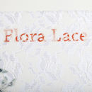 fora lace custom fabric