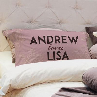 personalised name pillow cases