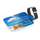 leather luggage tags