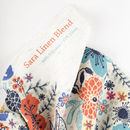 Sara Linen Look fabric printing