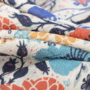 sara leinen mix bedruckt Stoff für Sofabezug