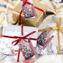 photo printed custom present tags