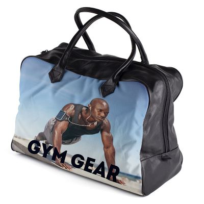 personalised gym bag custom made to order