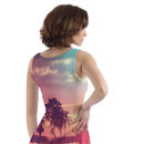 printed Skater Dress back