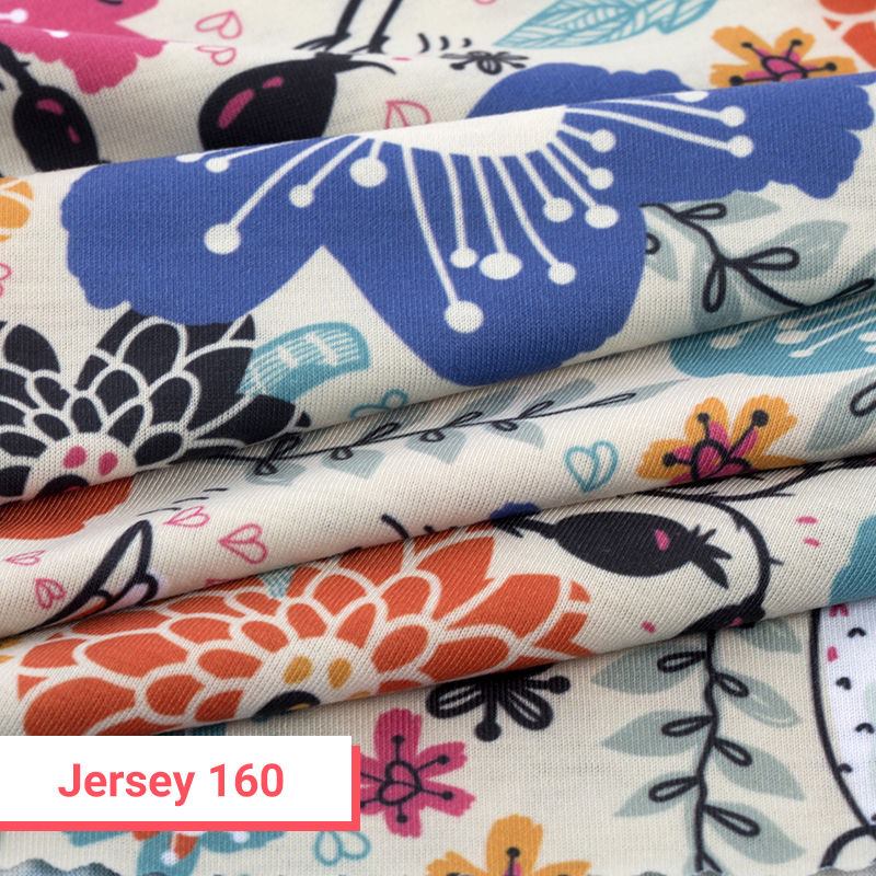 Printed Jersey Fabric: Design Your Own Jersey Fabric UK